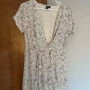 Volcom wrap dress